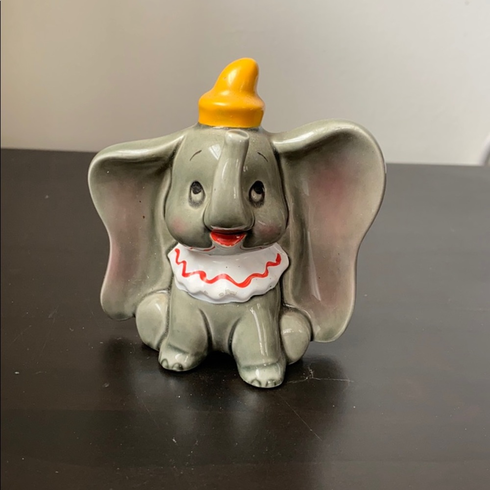 Vintage Disney Dumbo Ceramic Figurine